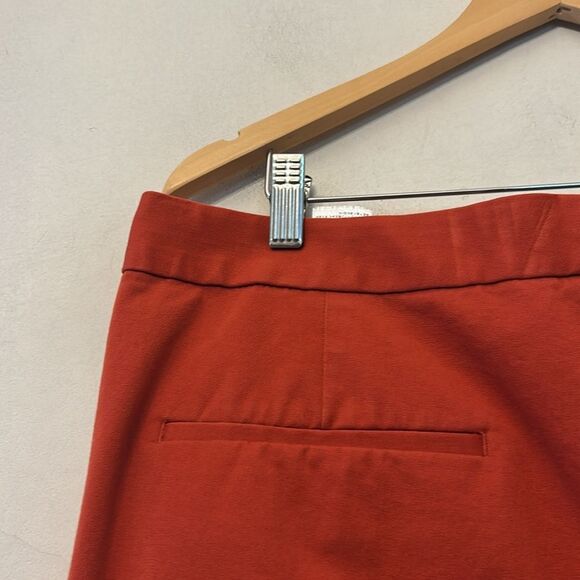 Banana Republic Burnt Orange High Rise Slim Ankle pants Size 16
EUC - Picture 4 of 7